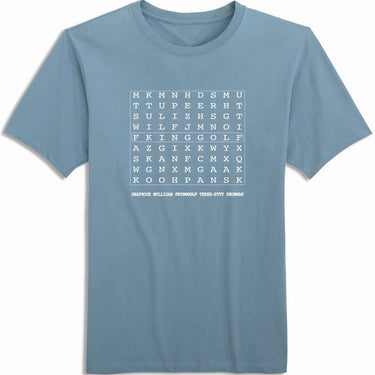 Word Search Golf Shirt